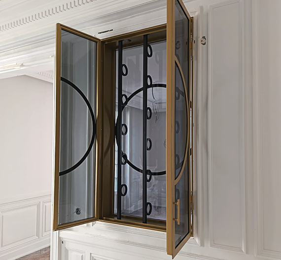 porte-luxueuse-neuville-sur-saone-acier-doré-69